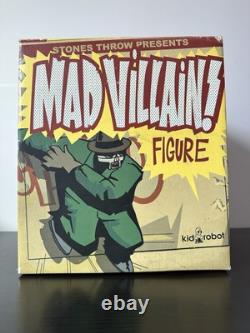 OG 2007 Madvillain Kid Robot Figure COMPLETE With BOX & ORIG PRICE TAG MF DOOM