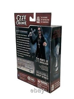 Ozzy Osbourne signed BSTAXN Action Figure Rock Music Beckett Brand New