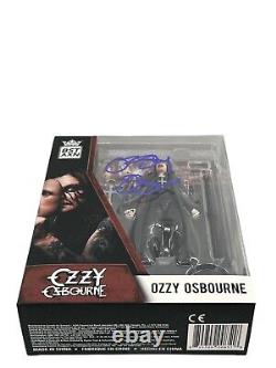 Ozzy Osbourne signed BSTAXN Action Figure Rock Music Beckett Brand New