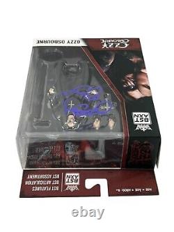 Ozzy Osbourne signed BSTAXN Action Figure Rock Music Beckett Brand New