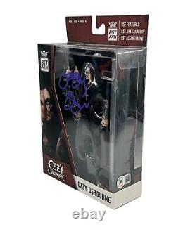 Ozzy Osbourne signed BSTAXN Action Figure Rock Music Beckett Brand New