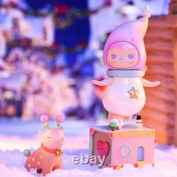 POP MART x PUCKY Christmas Music Parade Ice Skating Baby Mini Figure Toy Secret