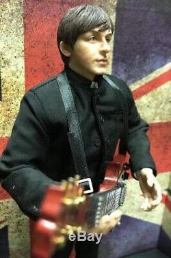 Paul McCartney, The Beatles, 1/6 Scale Action Figure Deluxe With Drum Set