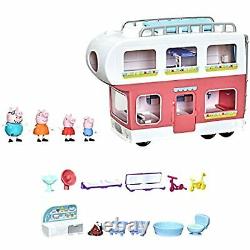 Peppa Pig Peppa's Adventures Motorhome Toy RV Playset Plays Sounds and Music