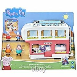 Peppa Pig Peppa's Adventures Motorhome Toy RV Playset Plays Sounds and Music