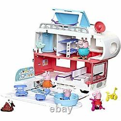 Peppa Pig Peppa's Adventures Motorhome Toy RV Playset Plays Sounds and Music