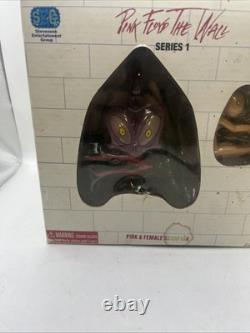 Pink Floyd The Wall-Pink & Female Scorpion Figure 2003 Series 1 New & DVD Movie