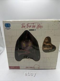 Pink Floyd The Wall-Pink & Female Scorpion Figure 2003 Series 1 New & DVD Movie