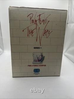 Pink Floyd The Wall-Pink & Female Scorpion Figure 2003 Series 1 New & DVD Movie