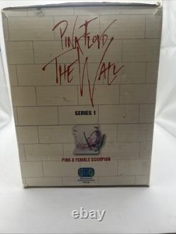 Pink Floyd The Wall-Pink & Female Scorpion Figure 2003 Series 1 New & DVD Movie