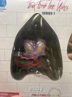 Pink Floyd The Wall-Pink & Female Scorpion Figure 2003 Series 1 New & DVD Movie