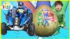 Pj Masks Toys Videos Compilation For Kids Giant Egg Surprise Headquarters Playset Catboy Gekko