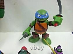 Playmates Teenage Mutant Ninja Turtles Loose Figures & Plush Lot 2013-2015 Date