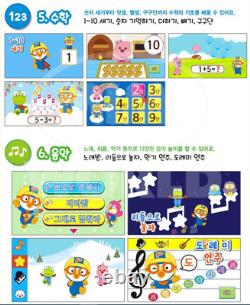 Pororo and friends Coding Computer Toy 4.5 LCD Game Study Korean Music Drawing