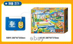 Pororo and friends Coding Computer Toy 4.5 LCD Game Study Korean Music Drawing