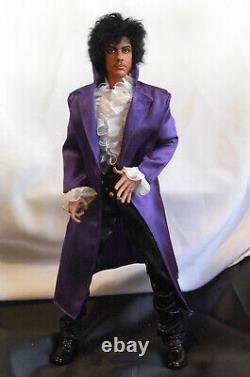 Prince Purple Rain Custom 1/6 Figure 13 Inch 1984 CD DVD Music Era
