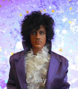 Prince Purple Rain Custom 1/6 Figure 13 Inch 1984 CD DVD Music Era