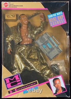 RARE 1991 Mattel 12 M. C. HAMMER Fashion Doll/Action Figure Collection MIB/MOC