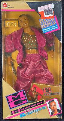 RARE 1991 Mattel 12 M. C. HAMMER Fashion Doll/Action Figure Collection MIB/MOC