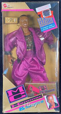 RARE 1991 Mattel 12 M. C. HAMMER Fashion Doll/Action Figure Collection MIB/MOC