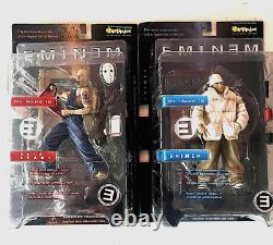 RARE Art Asylum EMINEM Pyscho Toyz Action Figures- NIB. (Pair)- 2001
