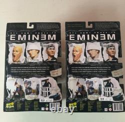 RARE Art Asylum EMINEM Pyscho Toyz Action Figures- NIB. (Pair)- 2001
