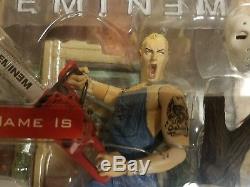RARE Art Asylum Toys Eminem My Name Slim Shady Action Figure Chainsaw 2001 NEW