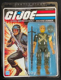 RARE Gentle Giant Jumbo 12 G. I. JOE Machine Gunner (Rock'N Roll) Sealed MOC