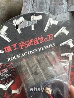 RARE My Chemical Romance Gerard Way Figure Rock Action Heroes Blister unopened