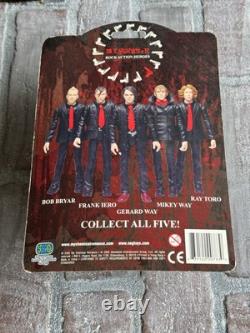 RARE My Chemical Romance Gerard Way Figure Rock Action Heroes Blister unopened