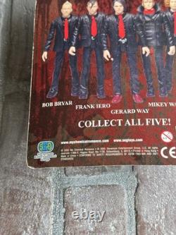 RARE My Chemical Romance Gerard Way Figure Rock Action Heroes Blister unopened