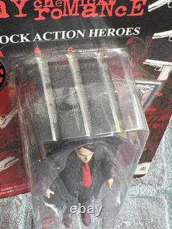 RARE My Chemical Romance Gerard Way Figure Rock Action Heroes Blister unopened