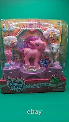 RARE My Little Pony G3 Musical Wishes Jewelry box with Skywishes set 2005 Bonus