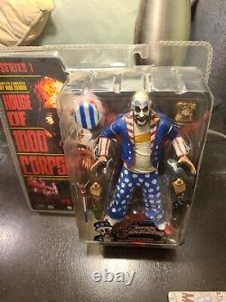 RARE NECA House of 1000 Corpses All American Captain Spaulding Figure 2002 NEW