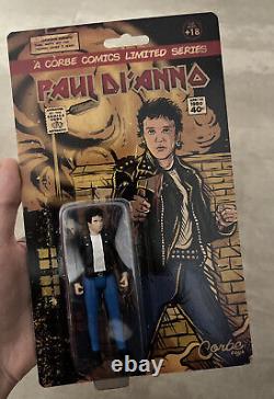 RARE Official Iron Maiden Paul Di'Anno 3,75? Action Figure Licensed Corbe Toys