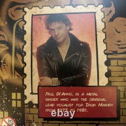 RARE Official Iron Maiden Paul Di'Anno 3.75? Action Figure Licensed Corbe Toys