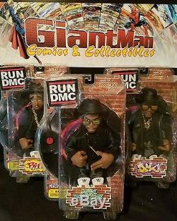 RARE. RUN DMC Jam Master Jay Run and DMC Action Figure. Mezco Toys RIPJMJ