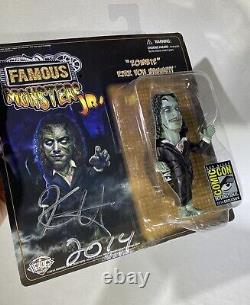 RARE SIGNED Famous Zombies Jr. Kirk Von Hammett Zombie Metallica 2014