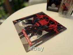 RED SHADOWS BLOOD WOLF Figure & Music Vinyl Skeletron Series Roboskull MK II