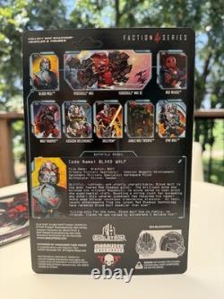 RED SHADOWS BLOOD WOLF Figure & Music Vinyl Skeletron Series Roboskull MK II