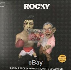 ROCKY 12 & MICKEY 10 PUPPETS MAQUETTES Neca ROCKY Limited 2018 TWO PACK