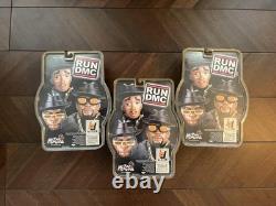 RUN DMC Mezco Figure Set of 3 Japan Limited Edition Music 2005 New Multicolor