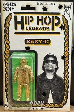RYCA Hip Hop Legends Eazy-E Action Figure RARE GOLD VERSION Hand #'d 26/33