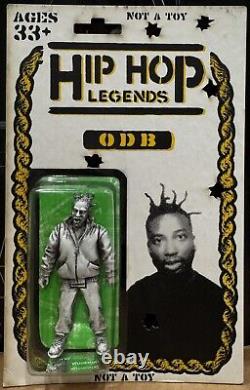 RYCA Hip Hop Legends Ol' Dirty Bastard ODB Figure RARE WHITE VERSION #'d 11/20