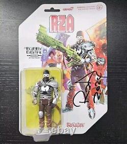 RZA Signed Bobby Digital Action Figure Super 7 Wu Tang Clan JSA COA