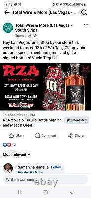 RZA Signed Bobby Digital Action Figure Super 7 Wu Tang Clan JSA COA