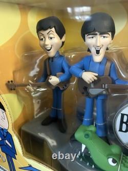 Rare 2004 The Beatles Cartoon Deluxe Boxed Action Figure Set McFarlane Toys New