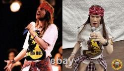 Rare Axl Rose 1/6 Figure Hot Toys Slash Guns N Roses 1992 Use Your Illusion Tour