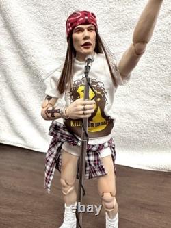 Rare Axl Rose 1/6 Figure Hot Toys Slash Guns N Roses 1992 Use Your Illusion Tour