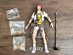 Rare Axl Rose 1/6 Figure Hot Toys Slash Guns N Roses 1992 Use Your Illusion Tour